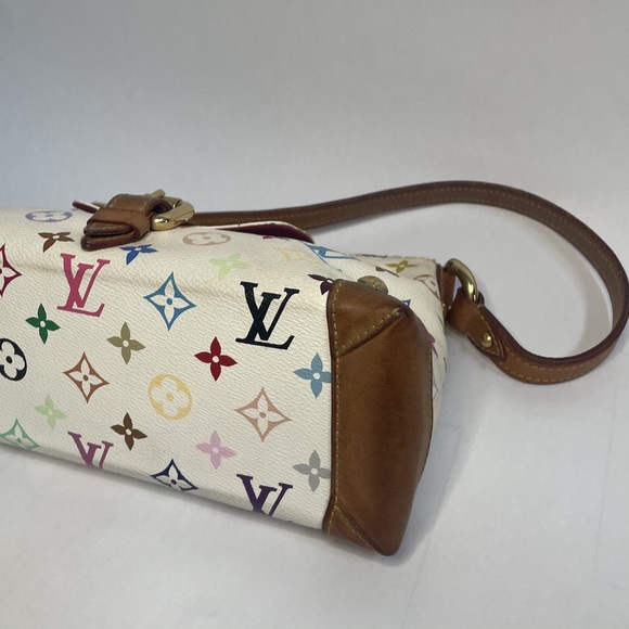 Louis Vuitton White Multicolor Eliza - Picture 6 of 6